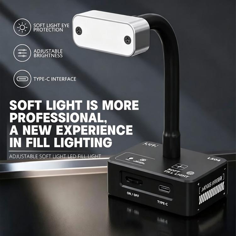 LUOWEI LS-04 Mini lampe d'appoint douce