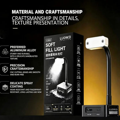 LUOWEI LS-04 Mini lampe d'appoint douce