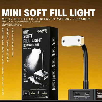 LUOWEI LS-04 Mini lampe d'appoint douce