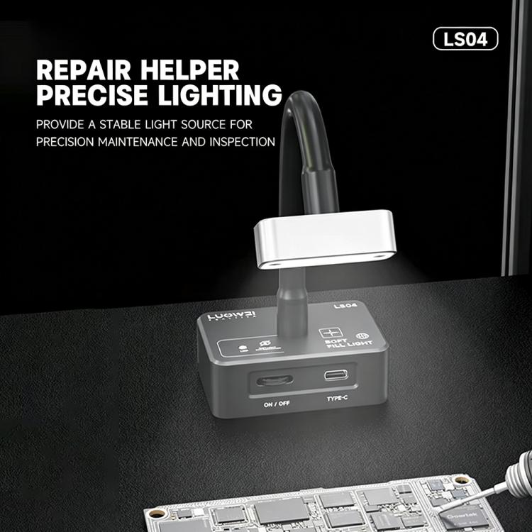 LUOWEI LS-04 Mini lampe d'appoint douce