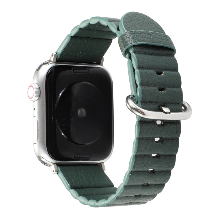 Bracelet de rechange Loop Stripes avec boucle en fer, For Apple Watch Series 7  41mm / & 6 & SE & 5 & 4 40mm, For Apple Watch Series  7  45mm / & 6 & SE & 5 & 4 44mm