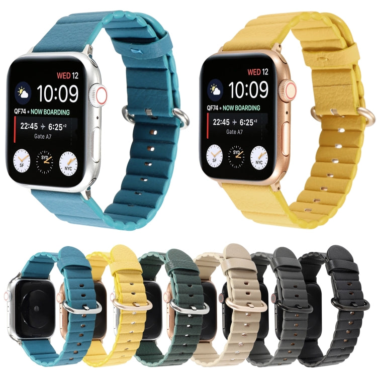 Bracelet de rechange Loop Stripes avec boucle en fer, For Apple Watch Series 7  41mm / & 6 & SE & 5 & 4 40mm, For Apple Watch Series  7  45mm / & 6 & SE & 5 & 4 44mm