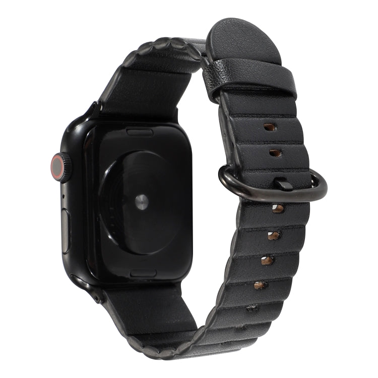 Bracelet de rechange Loop Stripes avec boucle en fer, For Apple Watch Series 7  41mm / & 6 & SE & 5 & 4 40mm, For Apple Watch Series  7  45mm / & 6 & SE & 5 & 4 44mm