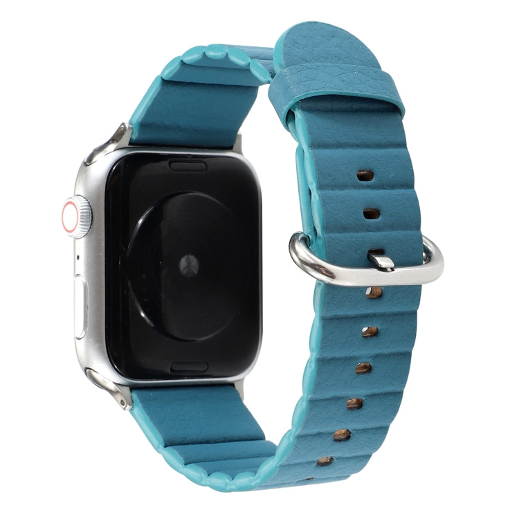 Bracelet de rechange Loop Stripes avec boucle en fer, For Apple Watch Series 7  41mm / & 6 & SE & 5 & 4 40mm, For Apple Watch Series  7  45mm / & 6 & SE & 5 & 4 44mm