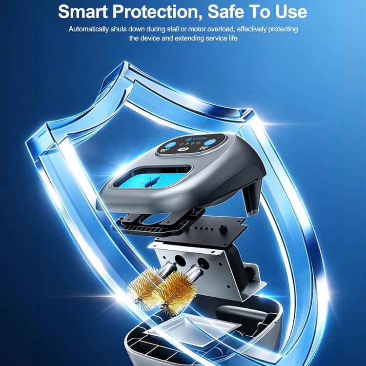 Nettoyeur de pannes de fer à souder automatique à vitesse réglable SUNSHINE S4, prise : prise européenne, EU Plug