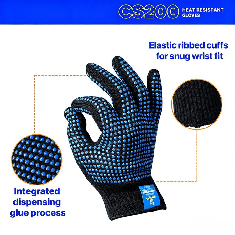 Gants MECHANIC CS200 résistants à l'usure, absorbants la transpiration, résistants aux hautes températures et antidérapants