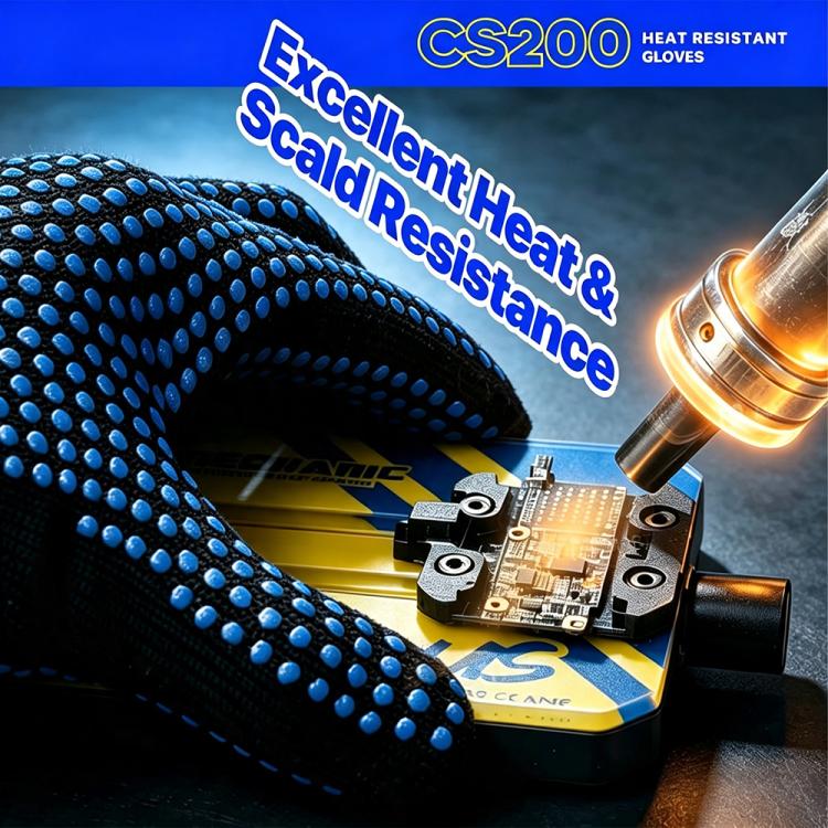 Gants MECHANIC CS200 résistants à l'usure, absorbants la transpiration, résistants aux hautes températures et antidérapants