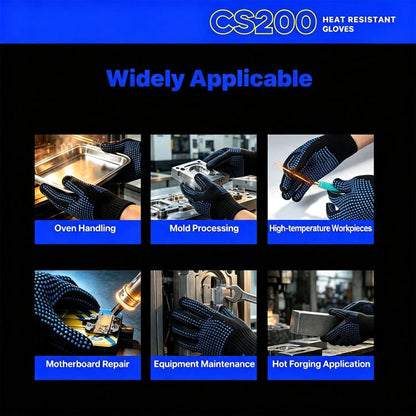 Gants MECHANIC CS200 résistants à l'usure, absorbants la transpiration, résistants aux hautes températures et antidérapants
