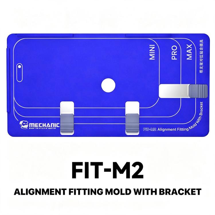 Moule de montage d'alignement universel MECHANIC FIT-M2 avec support pour iPhone 12-17 Pro Max