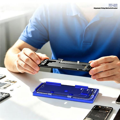 Moule de montage d'alignement universel MECHANIC FIT-M2 avec support pour iPhone 12-17 Pro Max