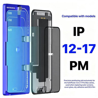 Moule de montage d'alignement universel MECHANIC FIT-M2 avec support pour iPhone 12-17 Pro Max