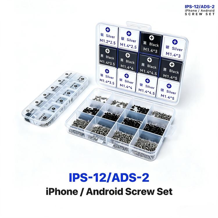Kit de vis de rechange pour réparation MECHANIC IPS-12