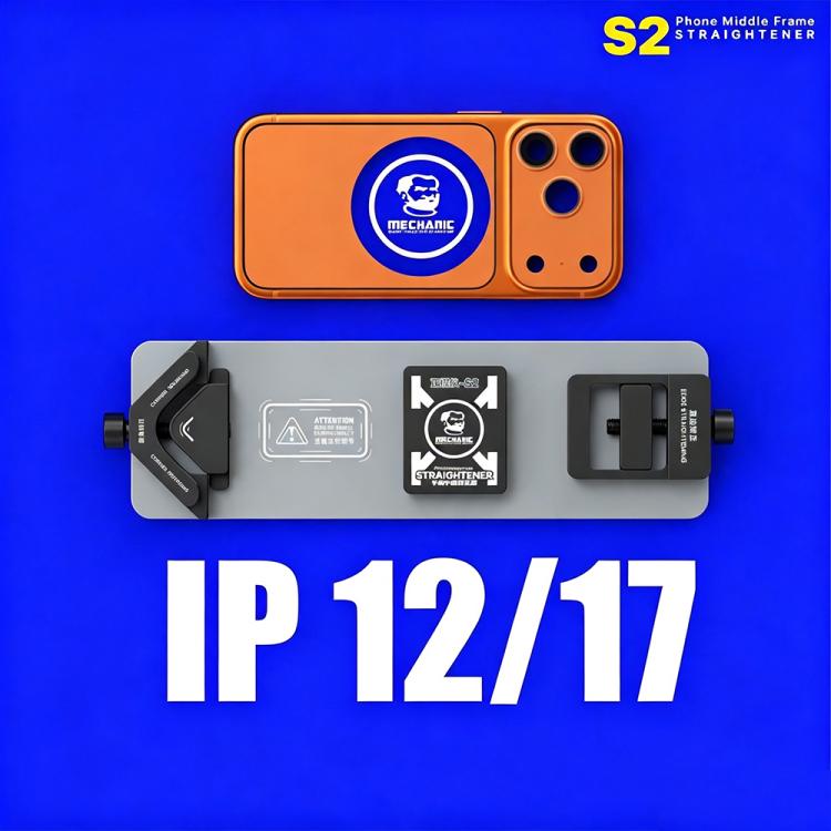 Correcteur de déformation de cadre de téléphone portable 2 en 1 MECHANIC S2 à bords droits et coins arrondis