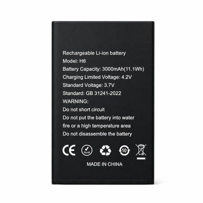 Batterie lithium-ion, For HAMTOD H6, For HAMTOD H3, For HAMTOD T8 4G