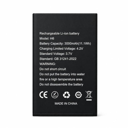 Batterie lithium-ion, For HAMTOD H6, For HAMTOD H3, For HAMTOD T8 4G
