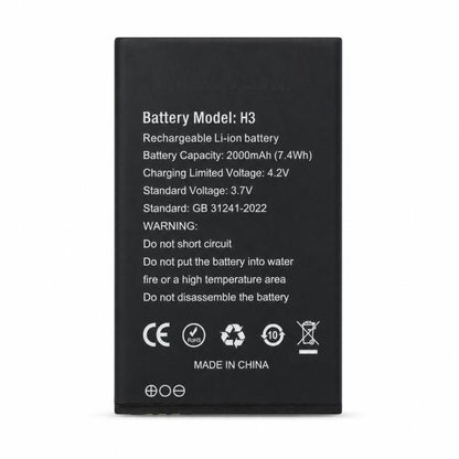 Batterie lithium-ion, For HAMTOD H6, For HAMTOD H3, For HAMTOD T8 4G