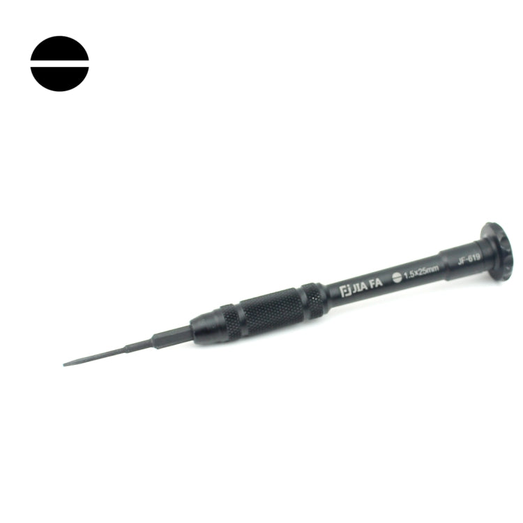 JIAFA JF-619-1.5 Outil de réparation de téléphone portable Tournevis plat 1,5 x 30 mm