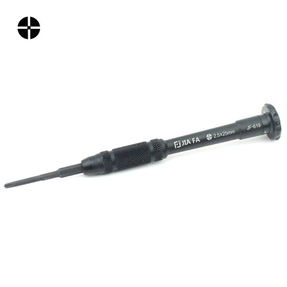 JIAFA JF-619-2.5 Tournevis à pointe croisée creuse 2,5 x 30 mm Réparation de la lunette centrale pour iPhone