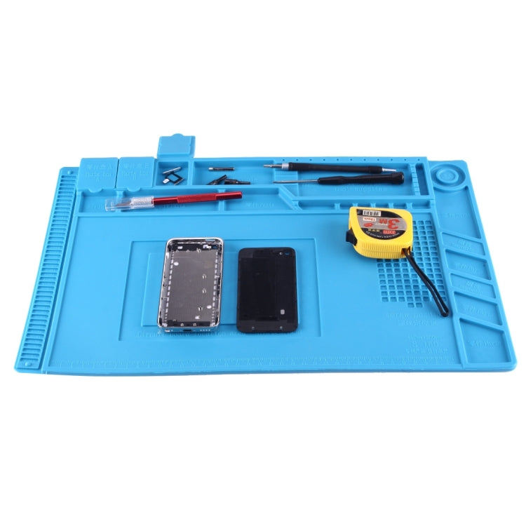 Plate-forme de maintenance Tapis isolants en silicone pour réparation, antistatiques, antidérapants, résistants à la chaleur, haute température, taille: 45 cm x 30 cm