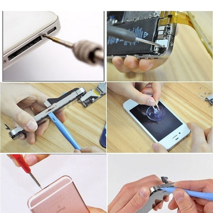Ensemble d'outils de réparation professionnels polyvalents 38 en 1 pour iPhone, Samsung, Xiaomi et autres téléphones