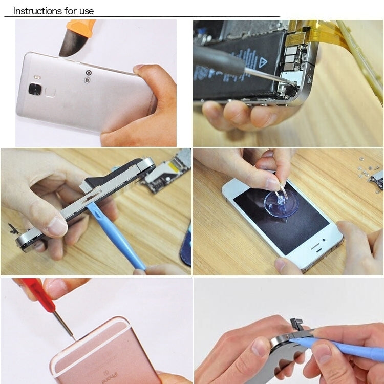 Kit d'outils ouverts de réparation de tournevis professionnel approprié pour iPhone 7 et 7 Plus, 828