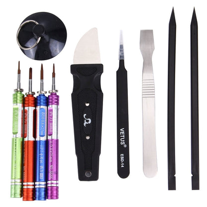Kit d'outils ouverts de réparation de tournevis professionnel approprié avec sac en cuir en rouleau pour iPhone 7 et 7 Plus