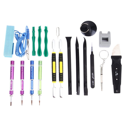 Kit d'outils ouverts de réparation de tournevis professionnel approprié avec sac à main en cuir pour iPhone 7 et 7 Plus