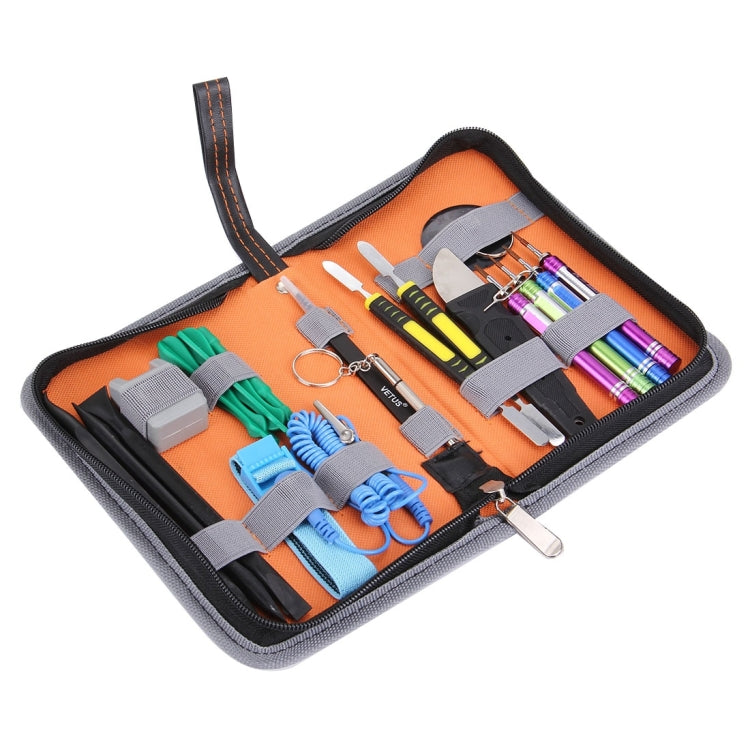 Kit d'outils ouverts de réparation de tournevis professionnel approprié avec sac à main en cuir pour iPhone 7 et 7 Plus