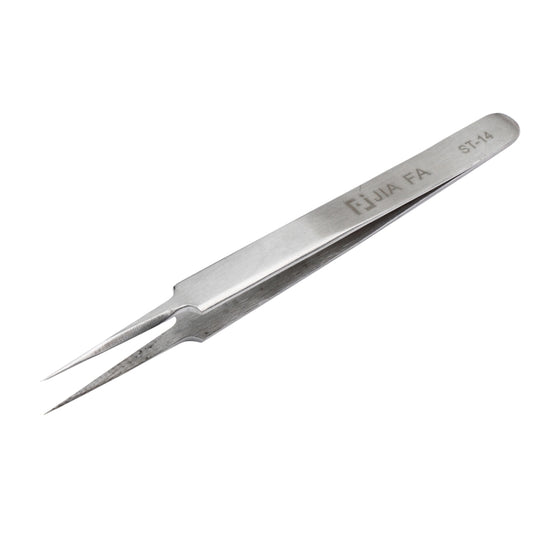 JIAFA ST-14 Pincettes en acier antimagnétiques et antiacides de haute dureté