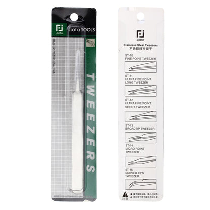 JIAFA ST-14 Pincettes en acier antimagnétiques et antiacides de haute dureté