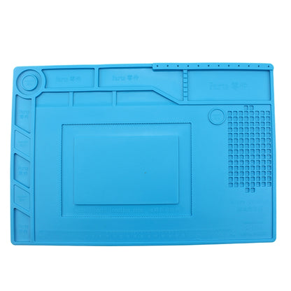 JIAFA S-150 plate-forme de Maintenance tapis d'isolation de réparation résistant à la chaleur tapis en Silicone avec Position des vis