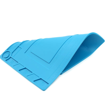 JIAFA S-150 plate-forme de Maintenance tapis d'isolation de réparation résistant à la chaleur tapis en Silicone avec Position des vis