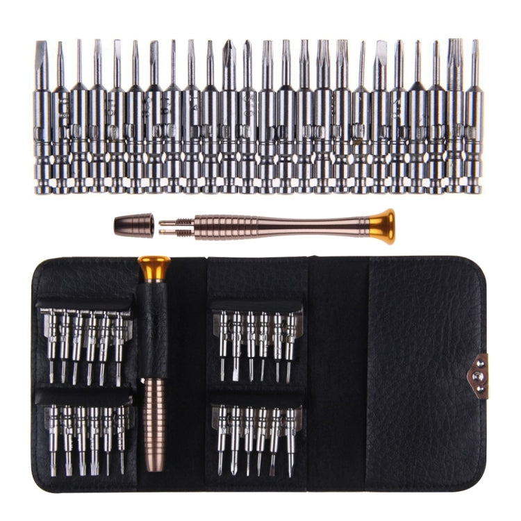 Tournevis 25 en 1 pour iPhone 3/4/5/6,Galaxy, Huawei, Xiaomi, autres téléphones intelligents, appareils photo numériques, ordinateur portable, montre, lunettes