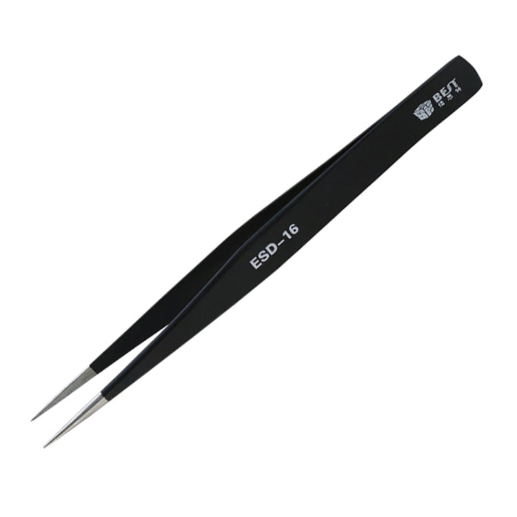 BEST BST-16 Pincettes antistatiques de précision en acier inoxydable ESD