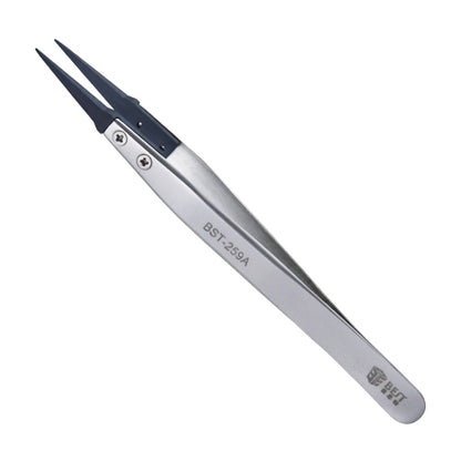 BEST BST-259A Pince à épiler antistatique en acier inoxydable
