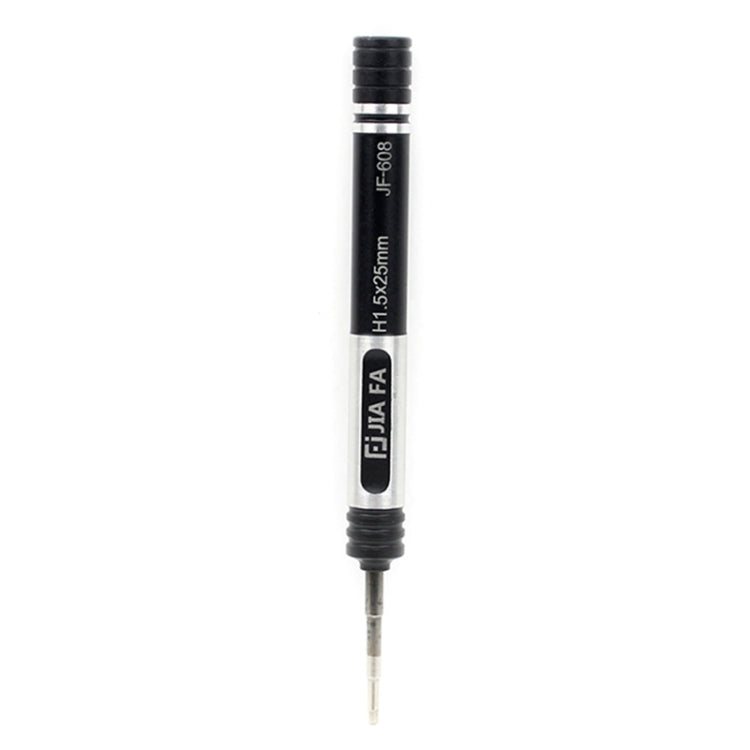Tournevis à tête hexagonale, outil de réparation de téléphone portable en métal JF-608-H1.5