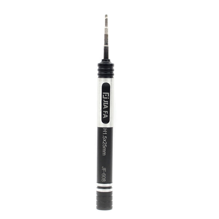 Tournevis à tête hexagonale, outil de réparation de téléphone portable en métal JF-608-H1.5
