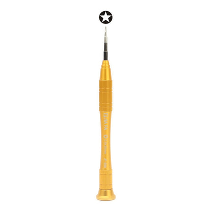 Outil de réparation de téléphone portable en métal JF-658-0.8, tournevis cinq étoiles