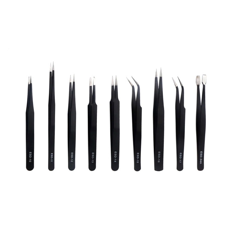 Kit d'outils de démontage et de réparation de pincettes métalliques JF-8142