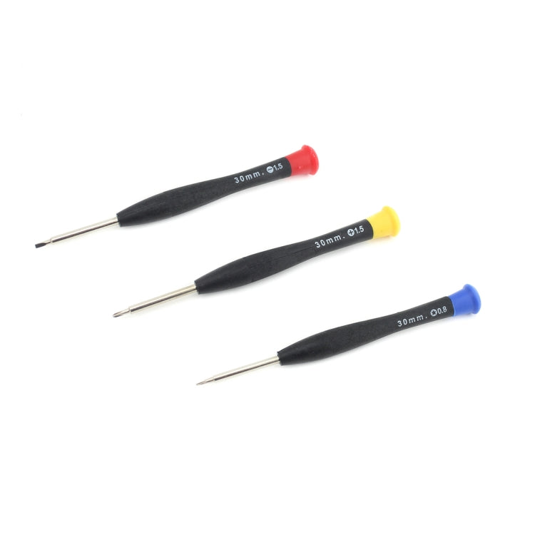 JF-8143 Kit d'outils de démontage de réparation multifonction métal + plastique 17 en 1