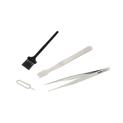 JF-8143 Kit d'outils de démontage de réparation multifonction métal + plastique 17 en 1