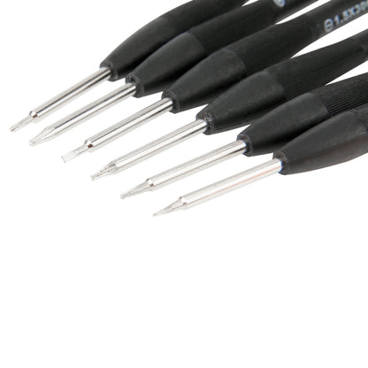 Kit d'outils ouverts de réparation de tournevis professionnel 9 en 1 pour iPhone 6 et 6s / iPhone 5 et 5S