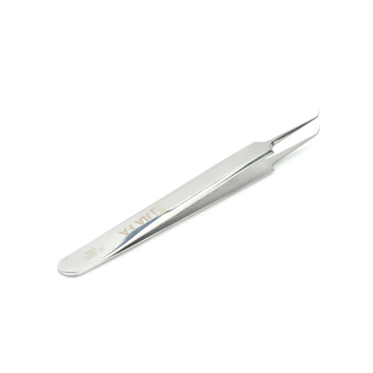 Pince à épiler à pointe incurvée en acier inoxydable JIAFA JF-605