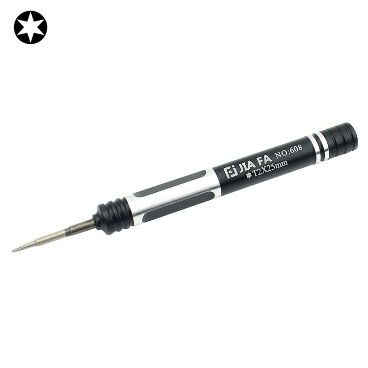 JIAFA JF-608-T2 Torx T2 Tournevis de réparation de téléphone portable (Noir)