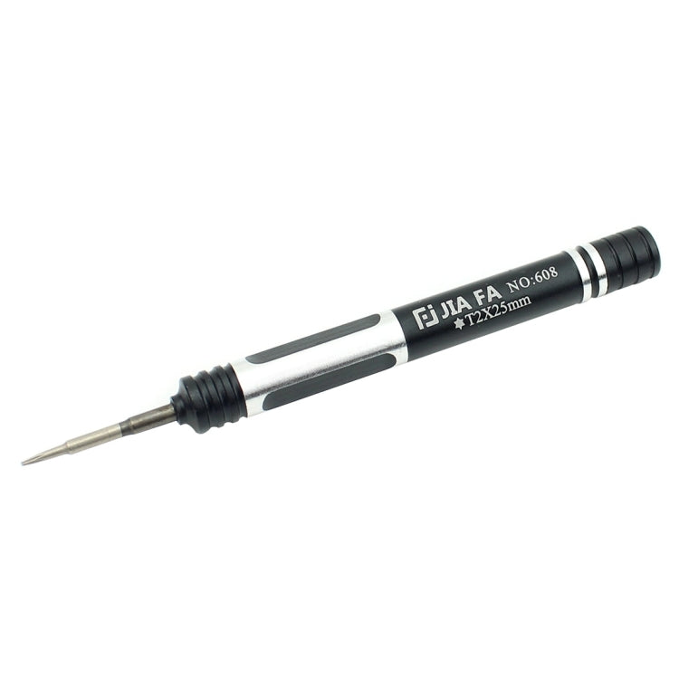 JIAFA JF-608-T2 Torx T2 Tournevis de réparation de téléphone portable (Noir)