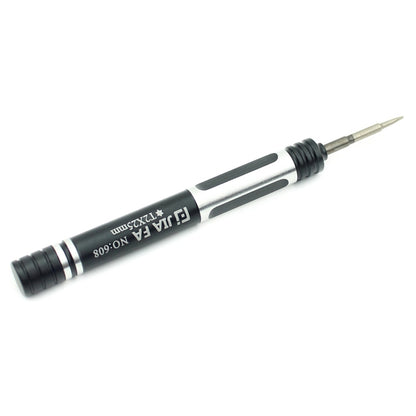 JIAFA JF-608-T2 Torx T2 Tournevis de réparation de téléphone portable (Noir)