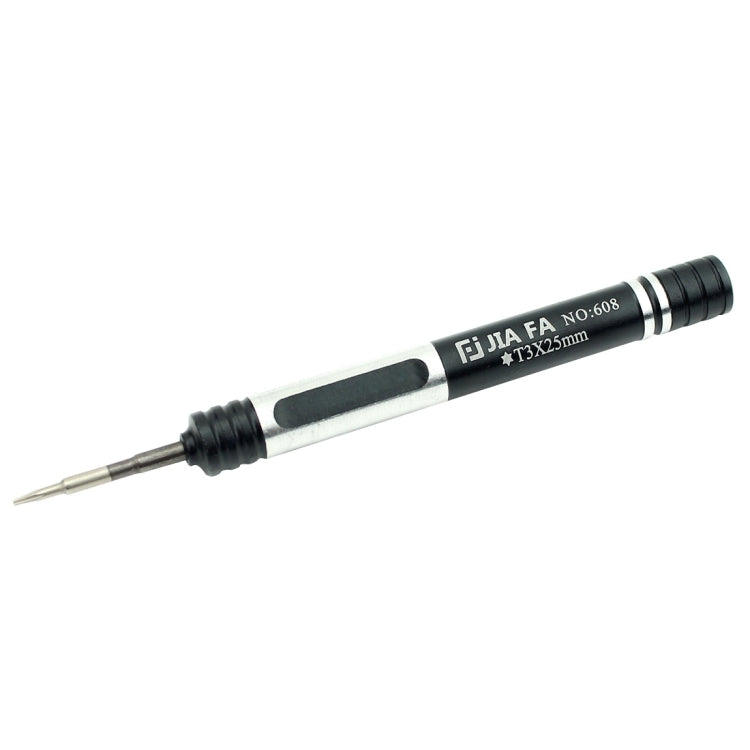 JIAFA JF-608-T3 Torx T3 Tournevis de réparation de téléphone portable (Noir)