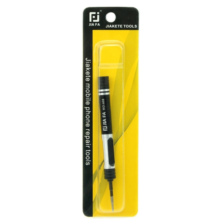 JIAFA JF-608-T3 Torx T3 Tournevis de réparation de téléphone portable (Noir)