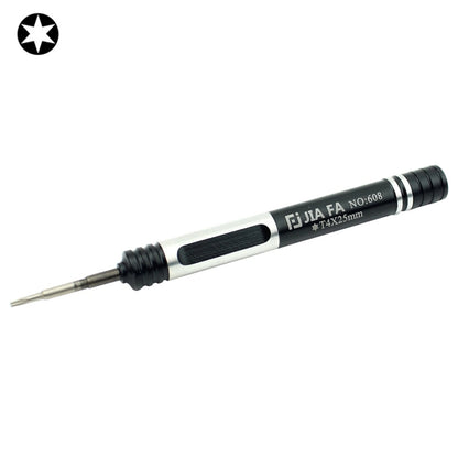 JIAFA JF-608-T4 Torx T4 Tournevis de réparation de téléphone portable (Noir)