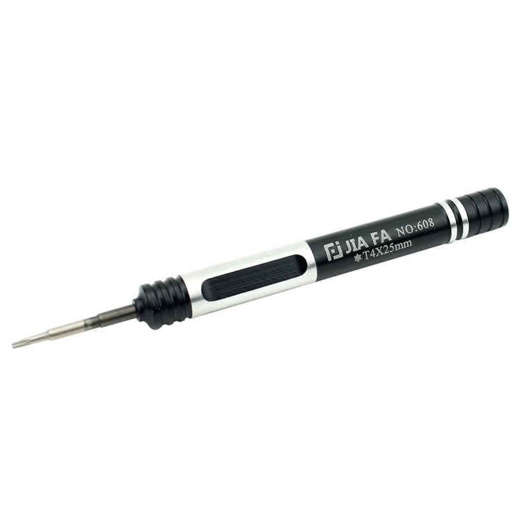 JIAFA JF-608-T4 Torx T4 Tournevis de réparation de téléphone portable (Noir)